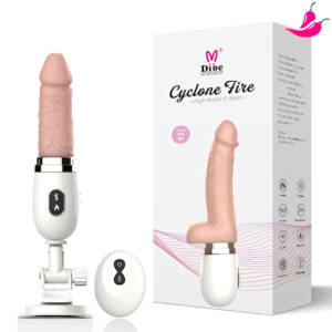 Consolo Realístico com Aquecimento, Vai Vem e Vibrações por Controle Remoto - Dibe Cyclone Fire