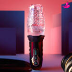 Masturbador Masculino Tornado - Estimulação Rotativa com 5 Níveis e 10 Modos Vibratórios