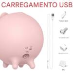 Porquinho - Vibrador Sugador de Clitóris