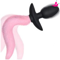 Plug Anal Rabo de Raposa- Com Vibrações