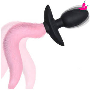 Plug Anal Rabo de Raposa - Controle À Distância