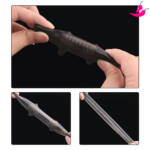 Anel Peniano com Vibrador Estimulador para Penetração - HShart