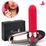 Estimulador de Clitóris Formato Batom - 10 Modos de Vibração