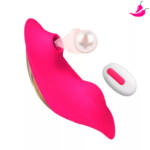 Calcinha Vibratória com Controle Remoto- Sugador e Vibrador de Clitóris