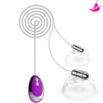 Sugador e Vibrador de Mamilo com 20 tipos de Vibração