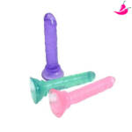 Dildo Consolo Pênis Realístico Masturbador Feminino com Ventosa