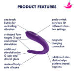 Satisfyer Partner Double Classic - Vibrador para casais
