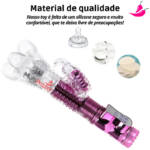 Jack Rabbit - Vibrador Rabbit Rotativo Texturas e Vibrações