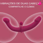 Roxy - Vibrador Duplo Casal Lésbico