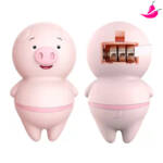 Love Porquinho - Vibrador Simulador de Sexo Oral com Língua e 6 Níveis de Estimulação