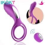 Love Ring Anel Peniano com Vibrador por Controle Remoto