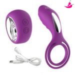 Love Ring Anel Peniano com Vibrador por Controle Remoto