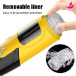 Masturbador Automático Multifuncional - Amarelo