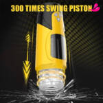 Masturbador Automático Multifuncional - Amarelo