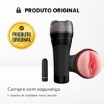 Masturbador Masculino Sugador Automático Realista 3D
