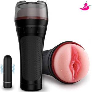 Masturbador Masculino Sugador Automático Realista 3D