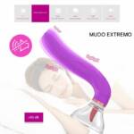 Simulador de Sexo Oral com Língua e Ventosa