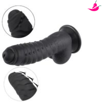 Dildo Consolo Pênis Gigante com Ventosa - BlackMamba