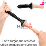 Pênis de Silicone com Ventosa