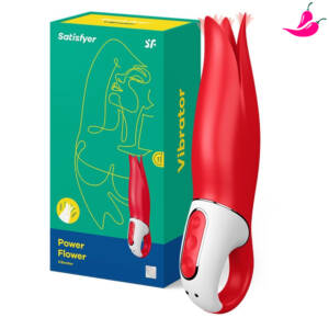 Satisfyer Power Flower - Vibrador Clitoriano e Vaginal à Prova D’Água