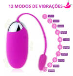 Pretty Love Abner - Vibrador Bullet com Controle via APP