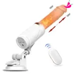 Alvira - 10 Vibrações 6 Modos Telescópicos Dildo Realista