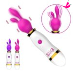 Rabbit Vibrador c/ 2 Pontas Estimulador Feminino