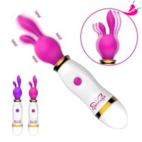 Rabbit Vibrador c/ 2 Pontas Estimulador Feminino