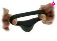 Anel Peniano com 20 Modos Vibratórios em Silicone Macio - Ring Couples