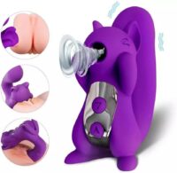Vibrador Esquilo Kiss Toy Miss UU - Vibrador Feminino e Sugador de Clitóris