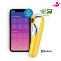 Satisfyer Dual Love - Sugador de Clitóris com Controle Bluetooth