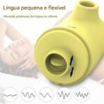 Sugador de Clitóris e Simulador de Sexo Oral - Boo