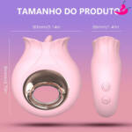 Vibrador Feminino com Simulador de Sexo Oral - S HANDE