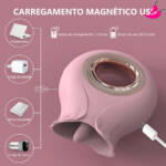 Vibrador Feminino com Simulador de Sexo Oral - S HANDE