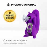 Vibrador Esquilo Kiss Toy Miss UU - Vibrador Feminino e Sugador de Clitóris