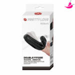 Vibrador para Clitóris e Ponto G Dedeira Vibratória - Erotik