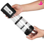 Bomba Peniana Elétrica Recarregável com 3 Níveis de Sucção – Estimulador Masculino