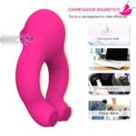 Anel Peniano com Sugador de Clitóris e Aquecimento - BanRing