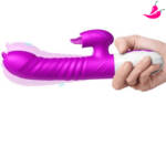 BigLove FOX - Vibrador Rabbit Consolo Vai e Vem com Simulador de Sexo Oral