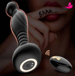 Estimulador de Próstata com Controle Remoto a Distância - Blister