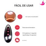 Consolo Vibratório Vai Vem e Simulador de Sexo Oral- Controle Remoto