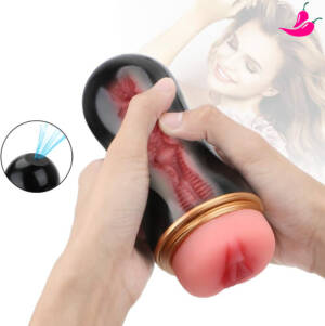 Masturbador Masculino em Forma de Vagina Apertada - FlexTur