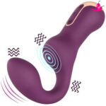 Vibrador Simultâneo para Clitóris e Ponto G - DoublePower