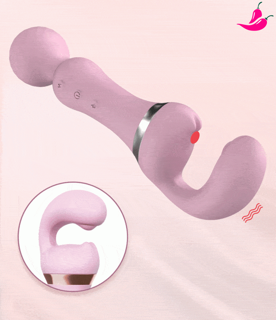 Varinha Mágica Orgástica com Estimulação de Clitóris e Ponto G - Love Orgasms