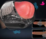 Masturbador com Vibrador - 2 em 1