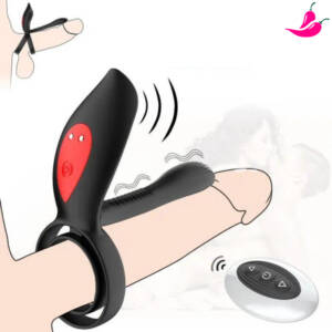 Anel Peniano com Vibrações no Pênis e Clitóris - Paar Vibratoren