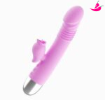 Sense Pleasure - Vibrador Rabbit Vai e Vem Ponto G e Simulador de Sexo Oral Clitóris