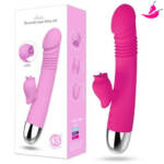 Sense Pleasure - Vibrador Rabbit Vai e Vem Ponto G e Simulador de Sexo Oral Clitóris