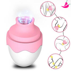 Sugador de Clitóris e Simulador de Sexo Oral Egg com 7 Níveis de Sucção - EggSucker