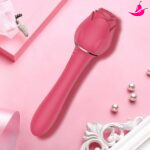 Sugador de Clitóris & Vibrador Interno - Rosê